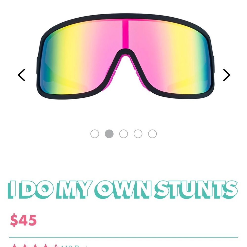 Goodr I do my own stunts. Worn less than 5 times
